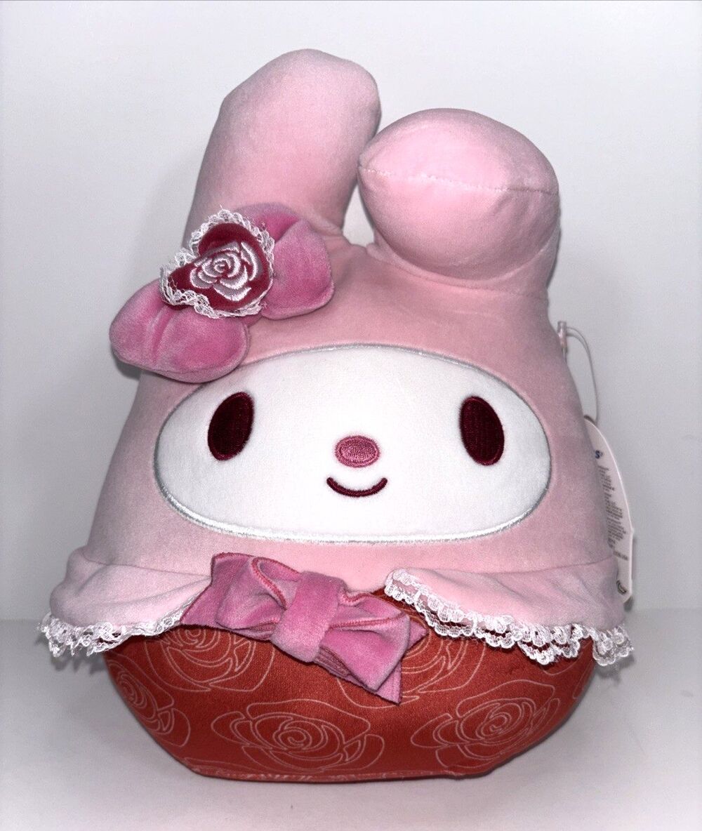 Squishmallows Valentine’s Day Hello Kitty Sanrio My Melody 8" Soft Plush NWT